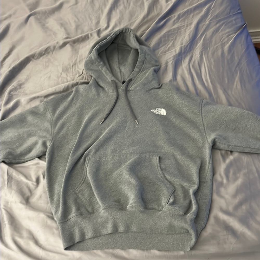 Gray Hoodie by The North Face, Size M, Worn once